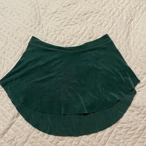 Forest Green Bullet Pointe Ballet Skirt Size S